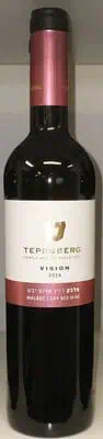 Wijn - Teperberg Vision Malbec  (Wijn wordt niet per post verstuurd. Alleen afhalen!)