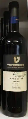 Wijn - Teperberg Impression Sangiovese - Dry Red Wine (Wijn wordt niet per post verstuurd. Alleen afhalen!)